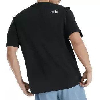 Футболка унисекс черная The North Face, черный