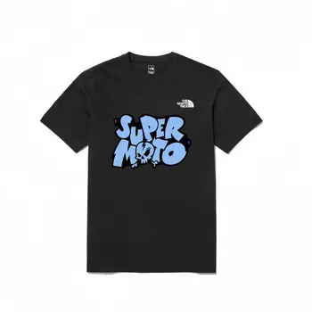 Футболка унисекс черная The North Face, черный