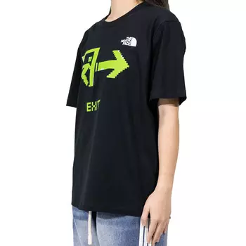 Футболка унисекс черная The North Face, черный