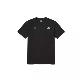 Футболка унисекс черная The North Face, черный