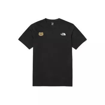 Футболка унисекс черная The North Face, черный