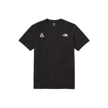 Футболка унисекс черная The North Face, черный