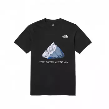 Футболка унисекс черная The North Face, черный