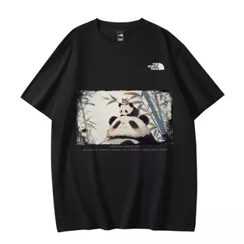 Футболка унисекс черная The North Face, черный