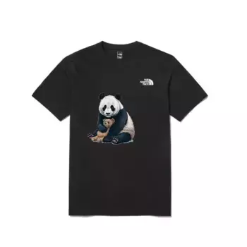 Футболка унисекс черная The North Face, черный