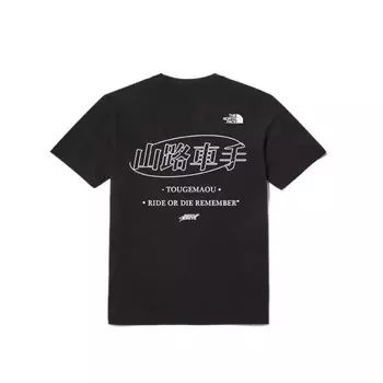 Футболка унисекс черная The North Face, черный