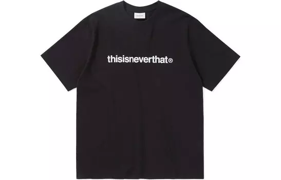 Футболка унисекс черная Thisisneverthat, черный