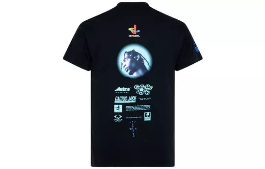 Футболка унисекс черная Travis Scott, черный