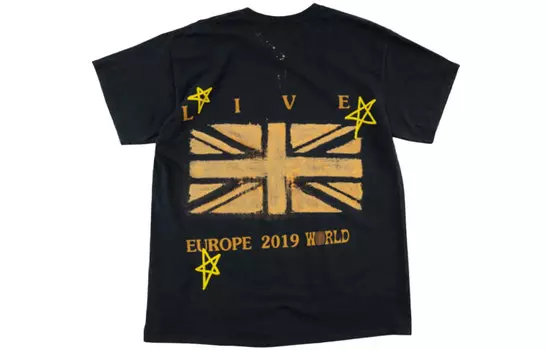 Футболка унисекс черная Travis Scott, черный