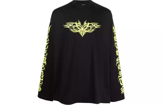 Футболка унисекс черная Vetements, черный