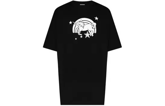 Футболка унисекс черная Vetements, черный