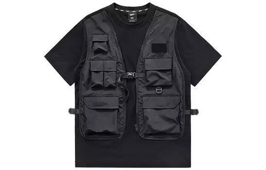 Футболка унисекс черная Vip, черный