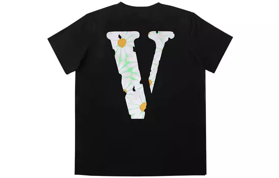 Футболка унисекс черная Vlone, черный