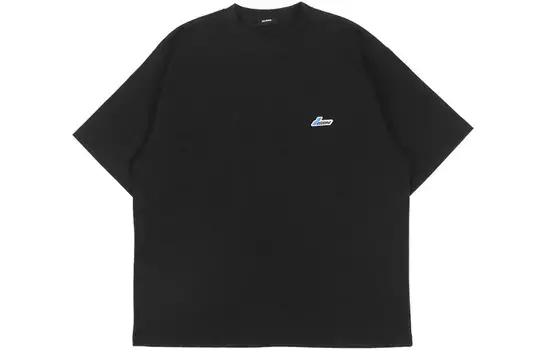 Футболка унисекс черная We11Done, черный