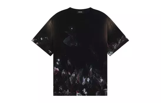 Футболка унисекс черная We11Done, черный