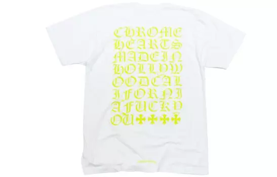 Футболка унисекс Chrome Hearts, белый