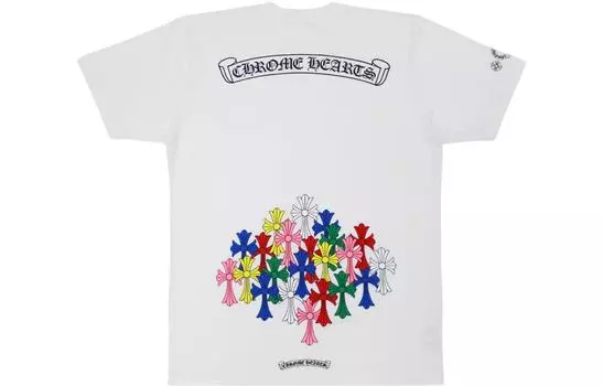 Футболка унисекс Chrome Hearts, Белый
