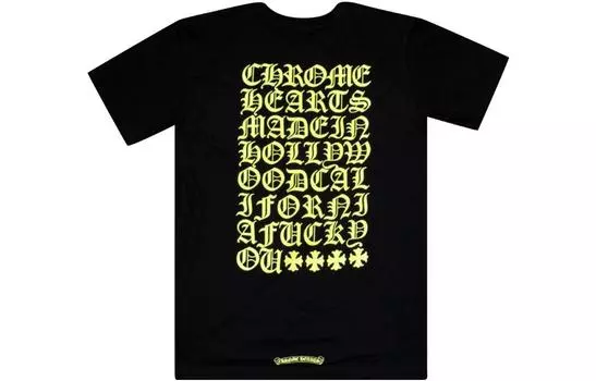 Футболка унисекс Chrome Hearts, черный