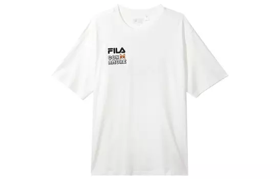 Футболка унисекс Cloud White Fila, цвет Cloud White