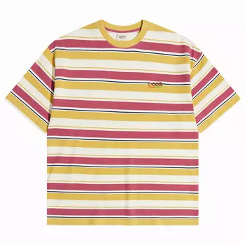 Футболка унисекс Coosretro, цвет Blue-red stripes