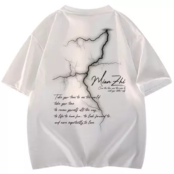 Футболка унисекс Cotton, белый