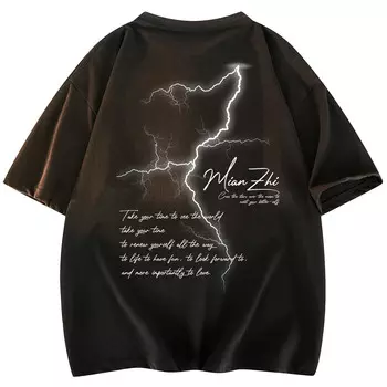 Футболка унисекс Cotton, черный