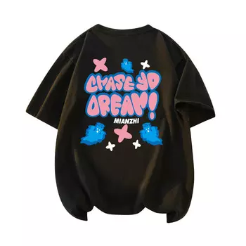 Футболка унисекс Cotton, темно-синий