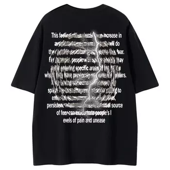 Футболка унисекс Cotton, зеленый/черный