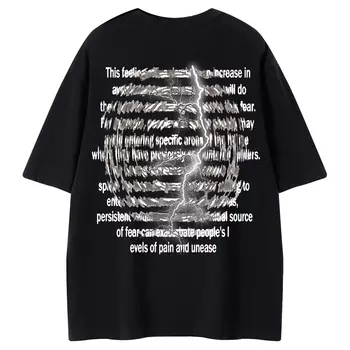 Футболка унисекс Cotton, желтый/черный