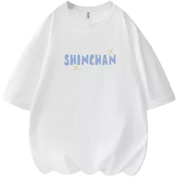 Футболка унисекс Crayon Shinchan/Crayon Shinchan, Белый