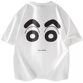 Футболка унисекс Crayon Shinchan/Crayon Shinchan, белый