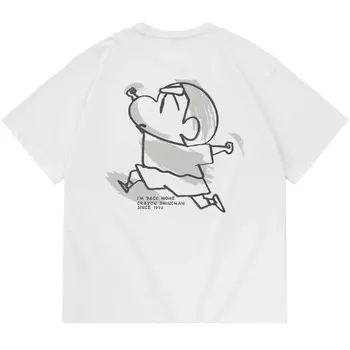 Футболка унисекс Crayon Shinchan/Crayon Shinchan, Черный