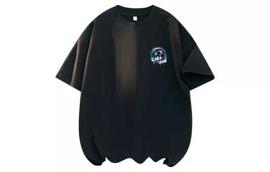 Футболка унисекс Csks, коричневый