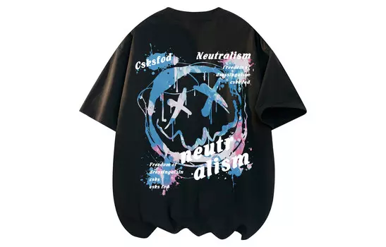 Футболка унисекс Csks, темно-синий