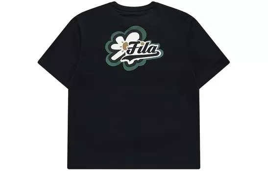 Футболка унисекс, цвет черный как смоль Fila Fusion, черный