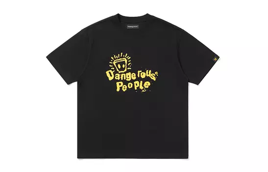 Футболка унисекс DANGEROUSPEOPLE, Черный