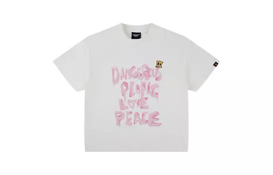 Футболка унисекс DANGEROUSPEOPLE, Розовый