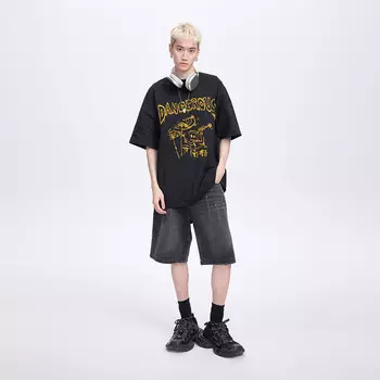 Футболка унисекс Dangerouspeople, синий