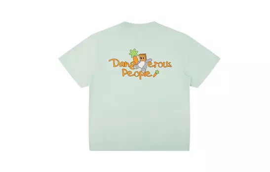 Футболка унисекс Dangerouspeople, светло-зеленый