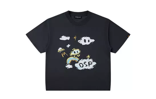 Футболка унисекс DANGEROUSPEOPLE, Темно-серый