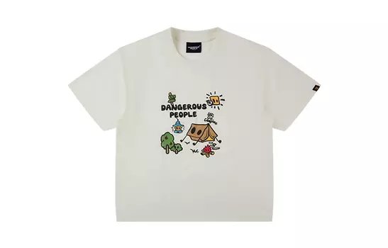 Футболка унисекс DANGEROUSPEOPLE, Зеленый