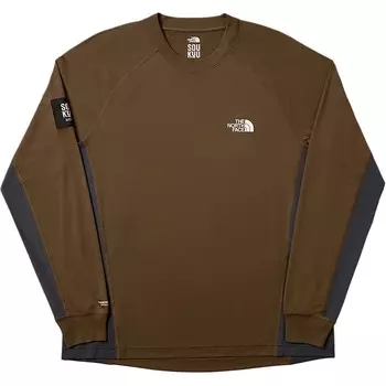 Футболка унисекс Deep Earth Brown The North Face, коричневый