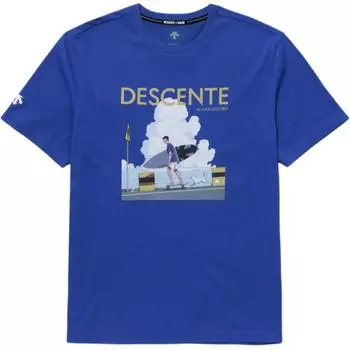 Футболка унисекс DESCENTE, серый