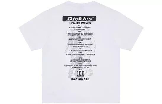 Футболка унисекс Dickies, Белый