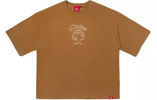 Футболка унисекс Dickies, коричневый