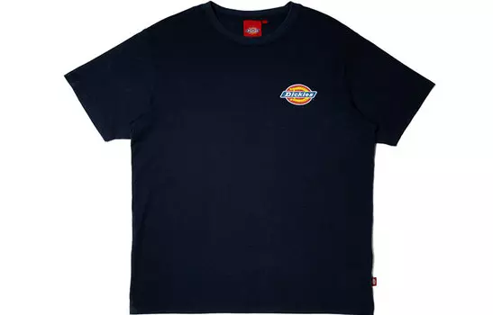 Футболка унисекс Dickies с принтом, темно-синий