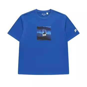 Футболка унисекс Distant Blue FILA FUSION, синий