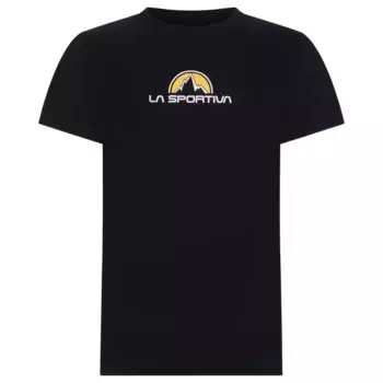 Футболка унисекс для скалолазания Footstep Tee черная La Sportiva, черный