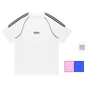 Футболка унисекс DOKI, White with Embroidery