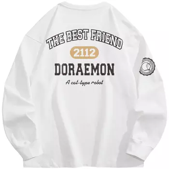 Футболка унисекс Doraemon, Белый